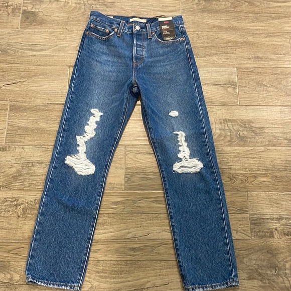 Wedgie straight leg Levi’s women’s jeans size 26 - Picture 1 of 5
